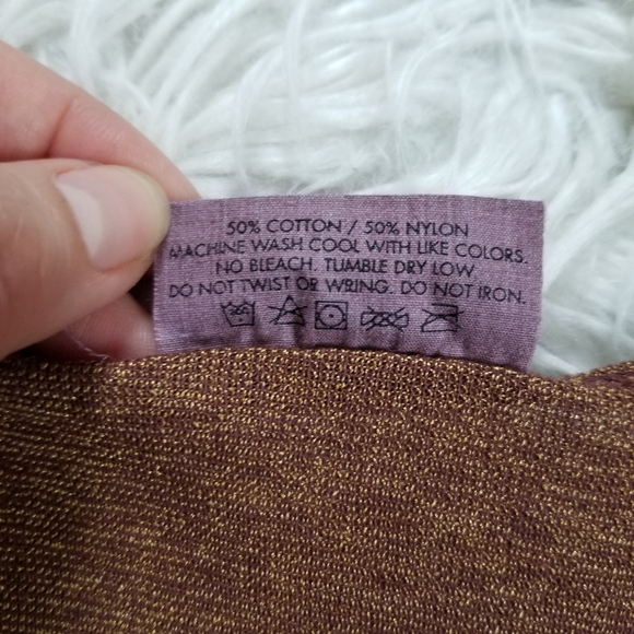 Michael Stars Sparkly Knit Basic Blouse - Picture 4 of 8